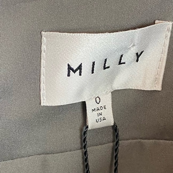 Milly Mackenzie Bow Dress Strapless Gray - Picture 5 of 8